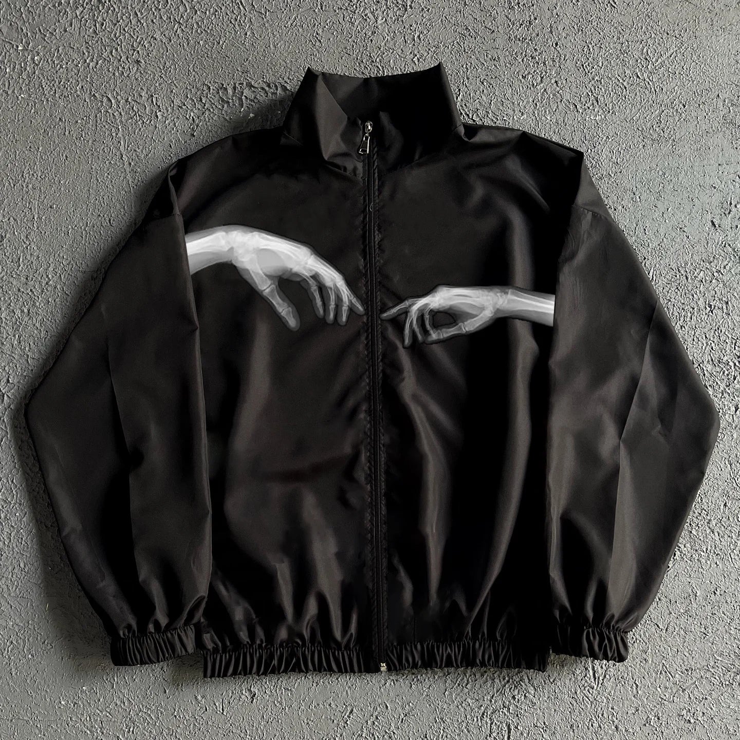 Casual Long Sleeve Zipper Design Sports Outdoor Trendy Jacket