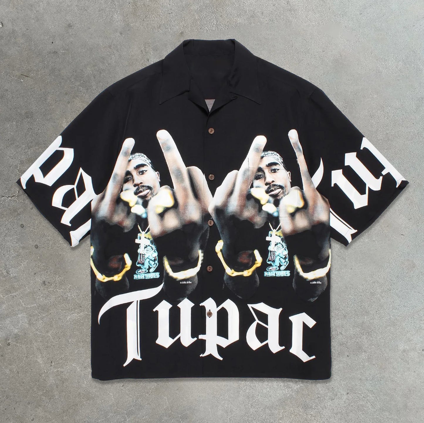 Rap Printed Vacation Shirt
