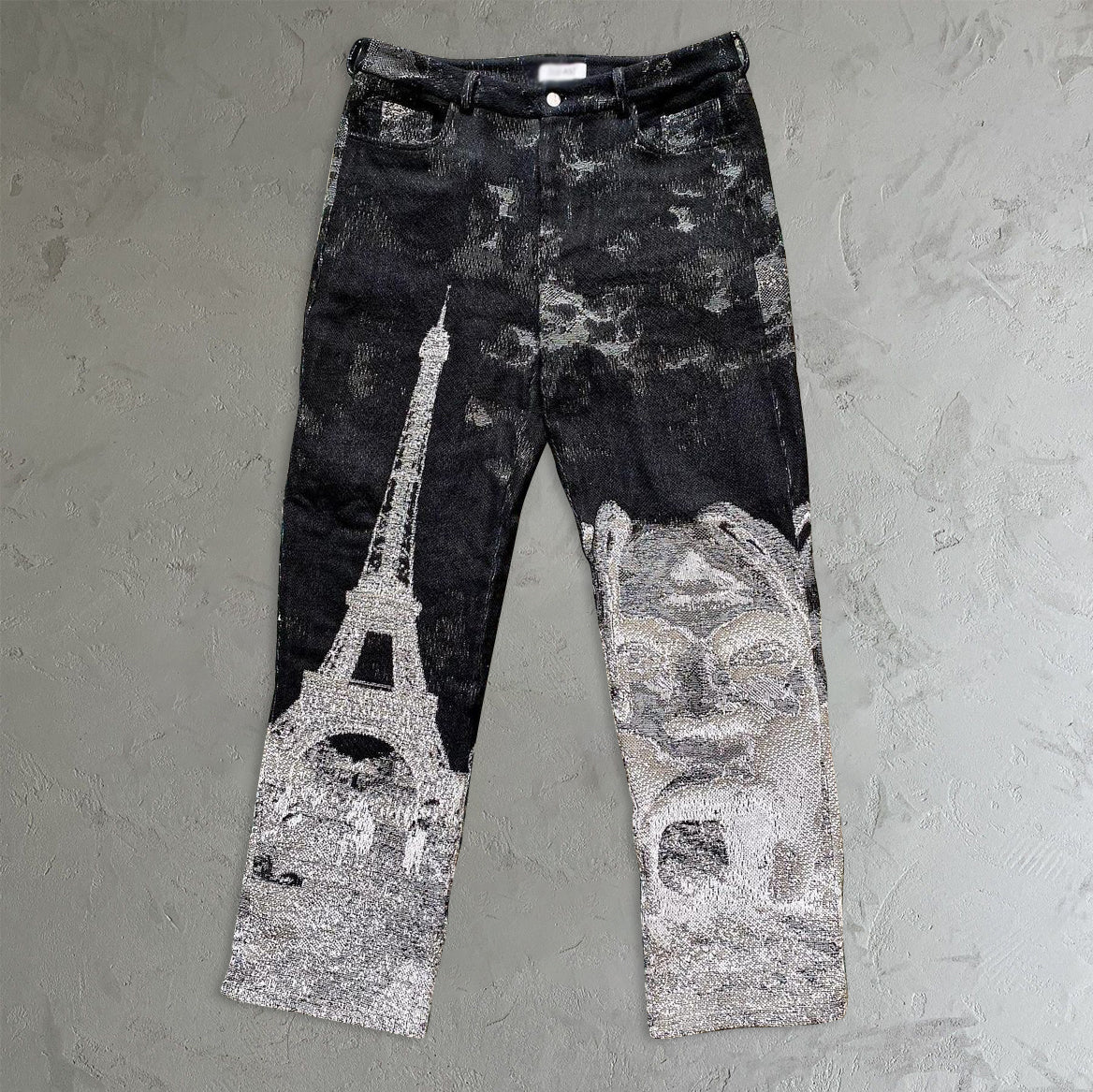 Retro Hip Hop Casual Fashion Tapestry Trousers