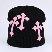 Cross woolen hat fashion brand loose pile hat