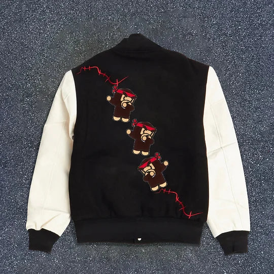 Trendy Brand Pattern Fashion Street Sports Jackets