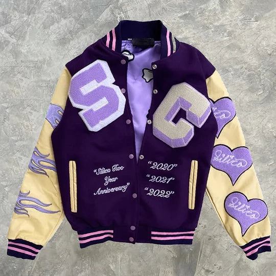 Personalized Preppy Varsity Jacket