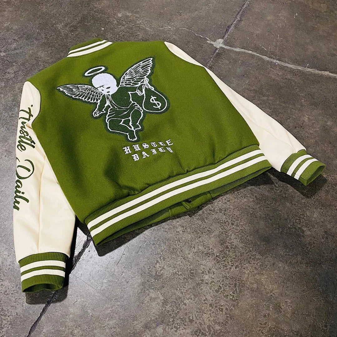 Angel Baseball Jacket