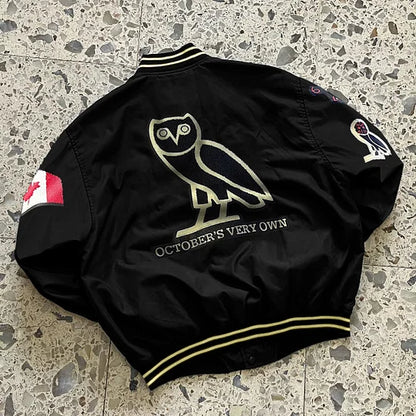 Fashion Personality Street Style Baseball Jacket