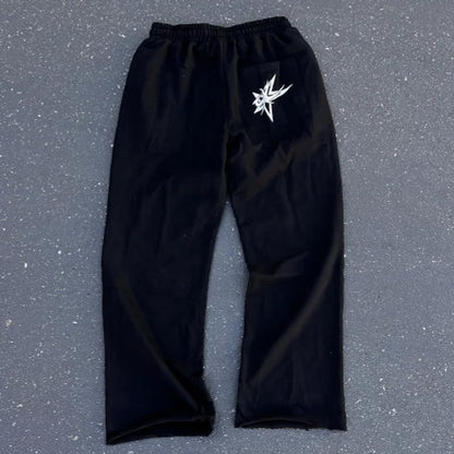 Skull casual streetwear trousers