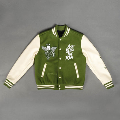 Angel Baseball Jacket