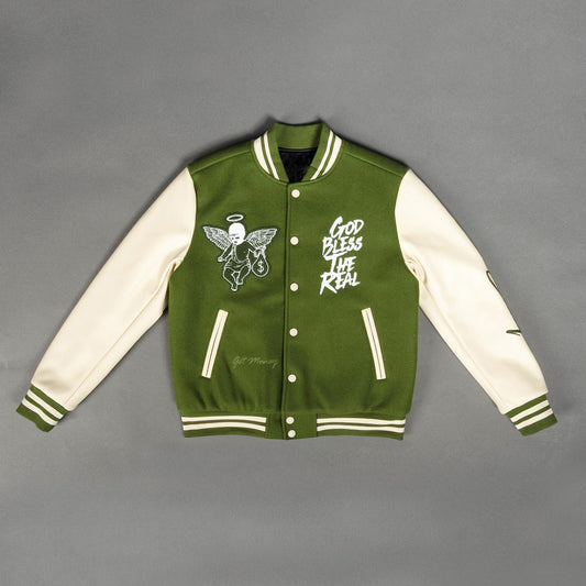 Angel Baseball Jacket