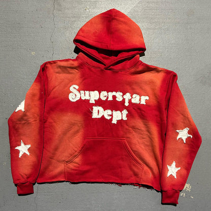 Supercar Lucky Star patch hoodie