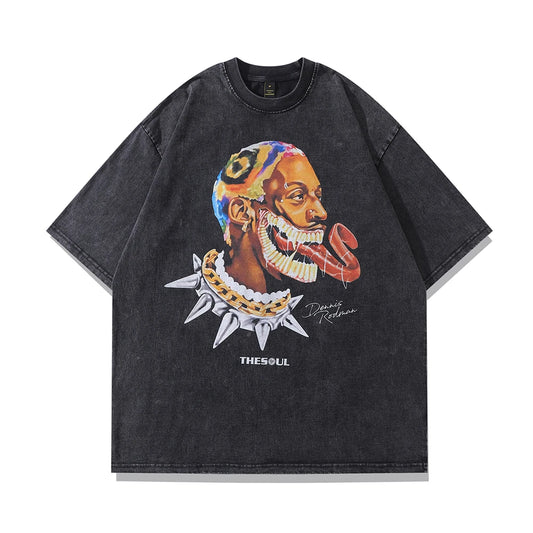 Dennis Rodman The Soul Print Short Sleeve T-Shirt