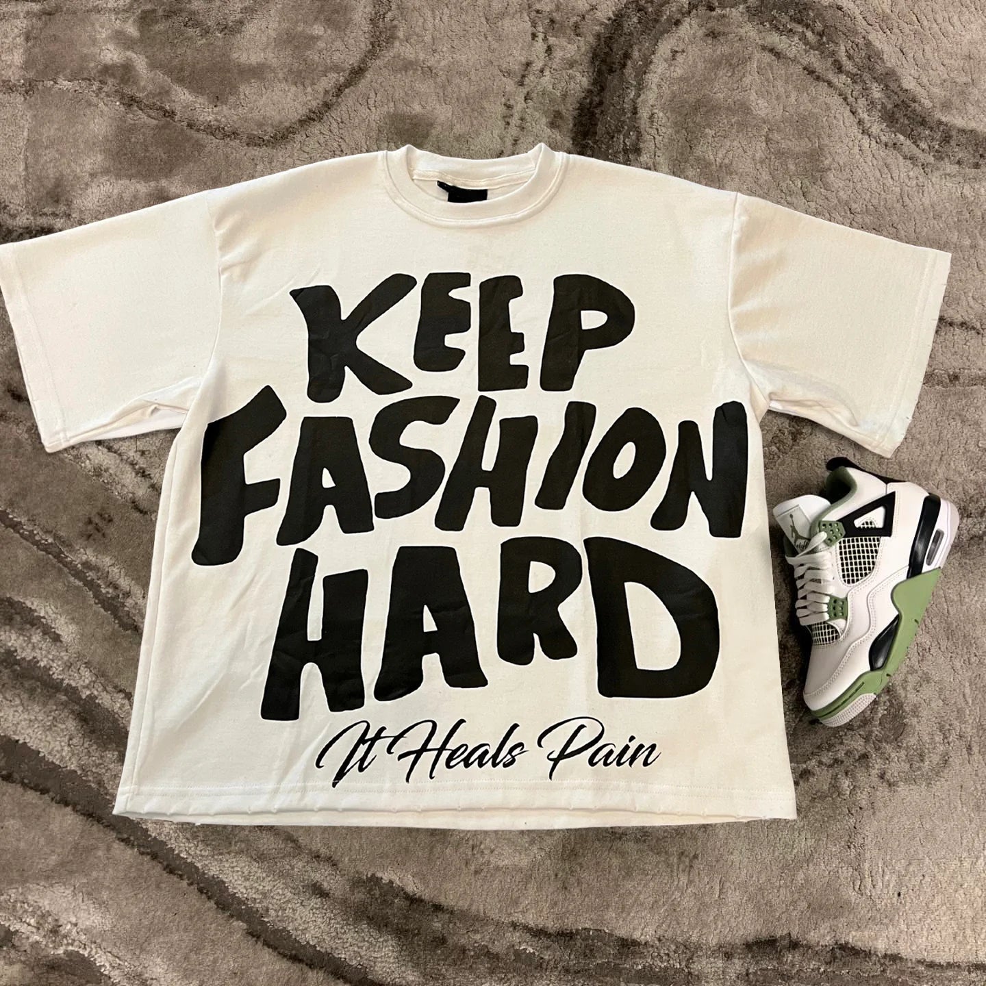 Keep Fashion Hard Print Short Sleeve T-Shirt