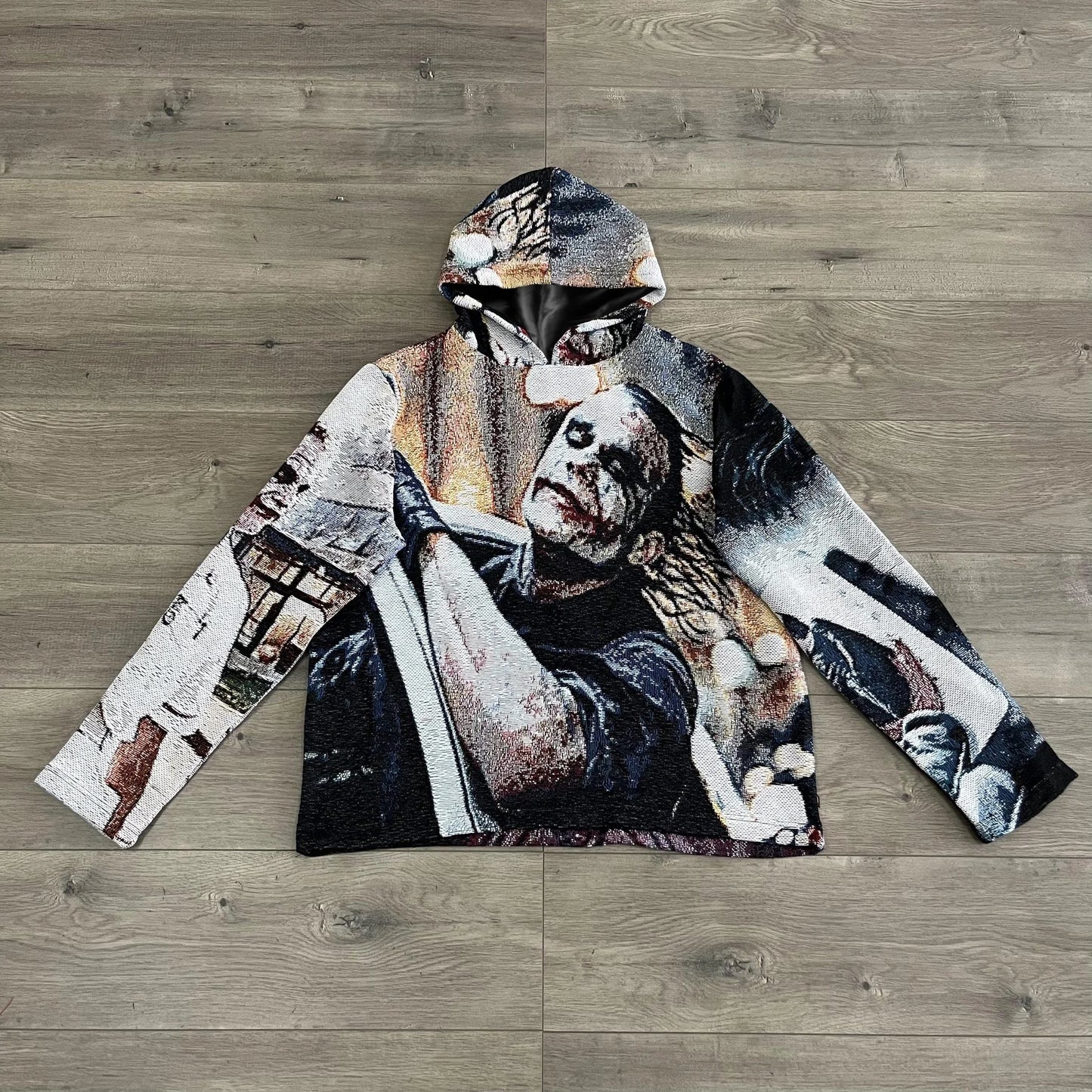 Joker Print Long Sleeve Hoodies