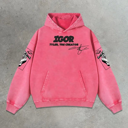 Casual Street Rap Album Hoodie