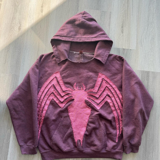 Spider patch hoodie