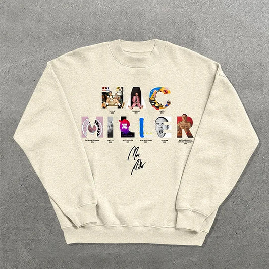 Printed Personalized Crew Neck Sweatshirt