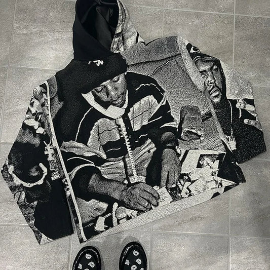 Hip Hop Rap Tapestry Hoodie