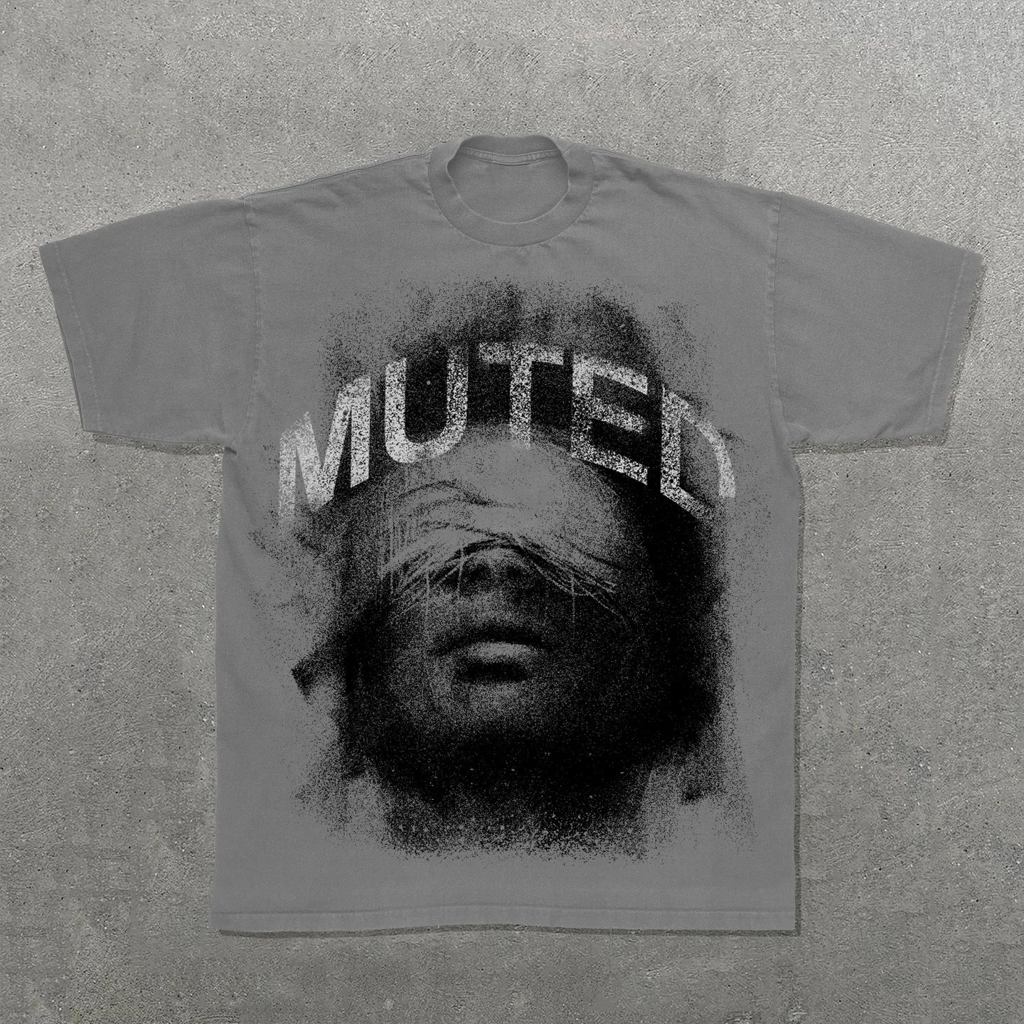 Muted Print Short Sleeve T-Shirt