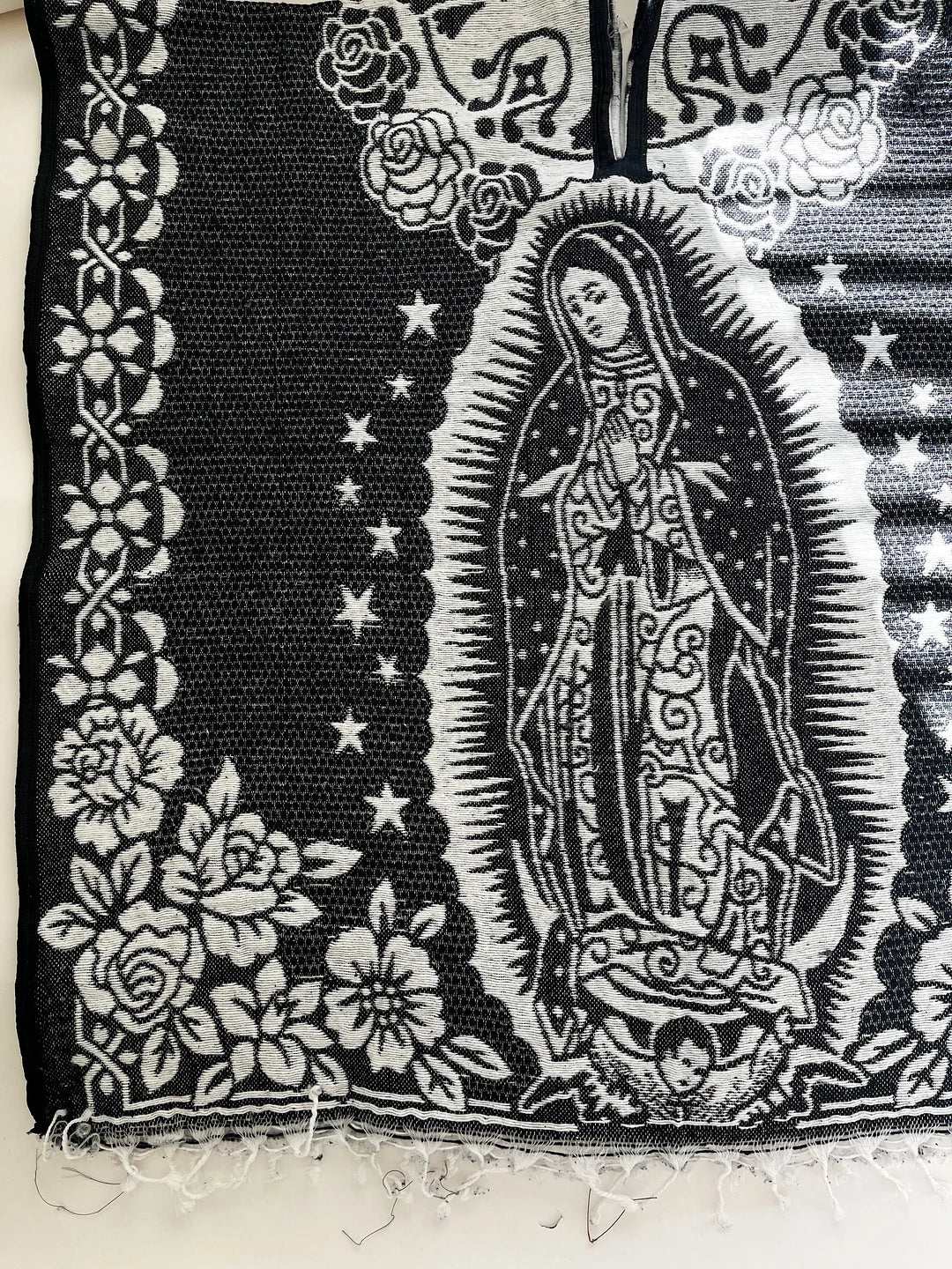 Vintage Religious Tapestry Jacket