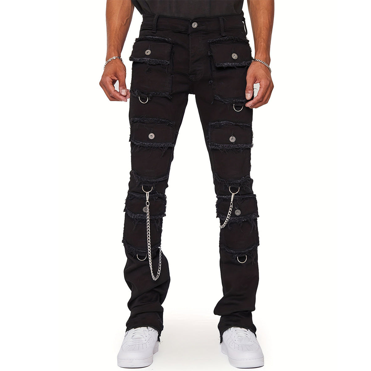 Men's straight jeans