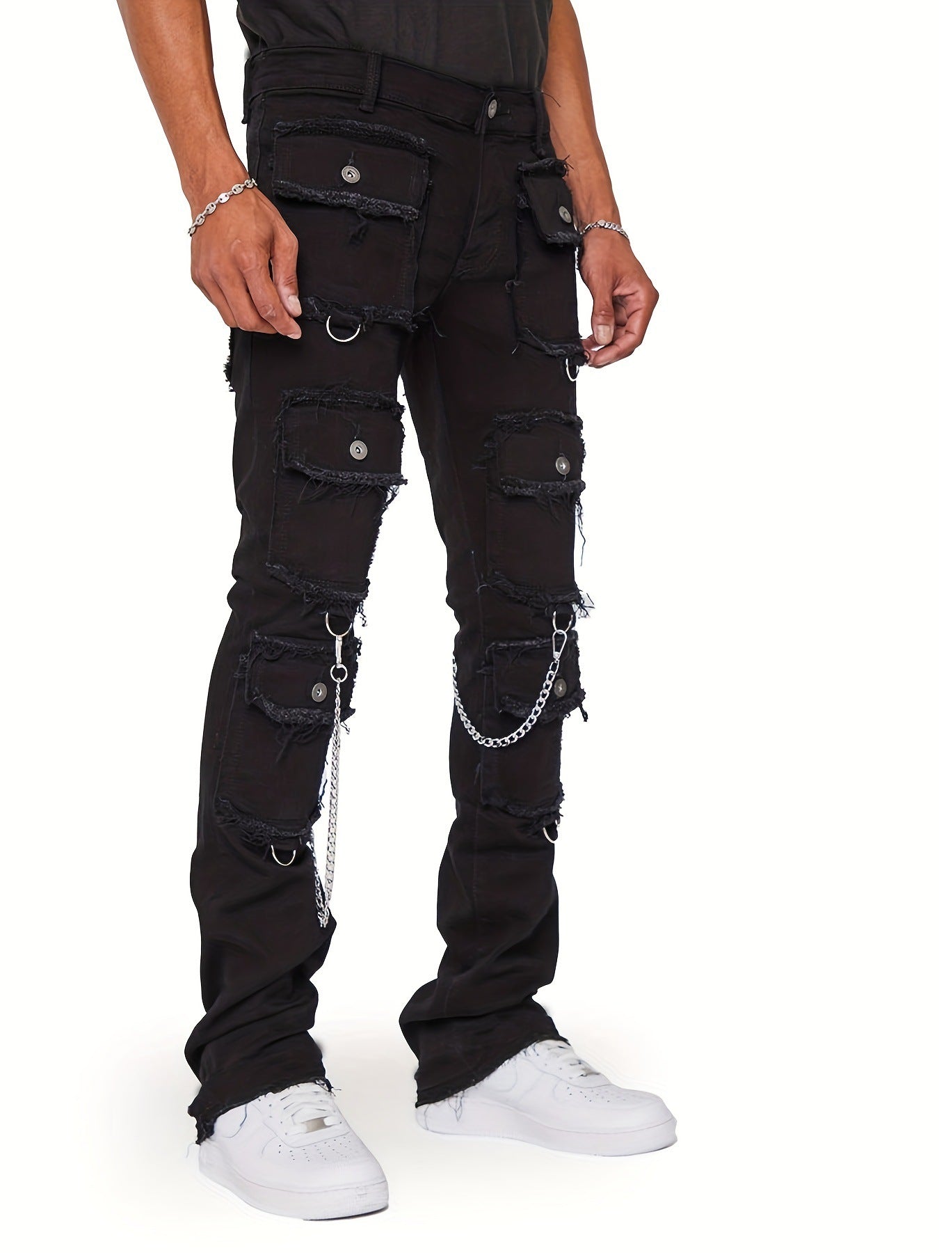 Men's straight jeans