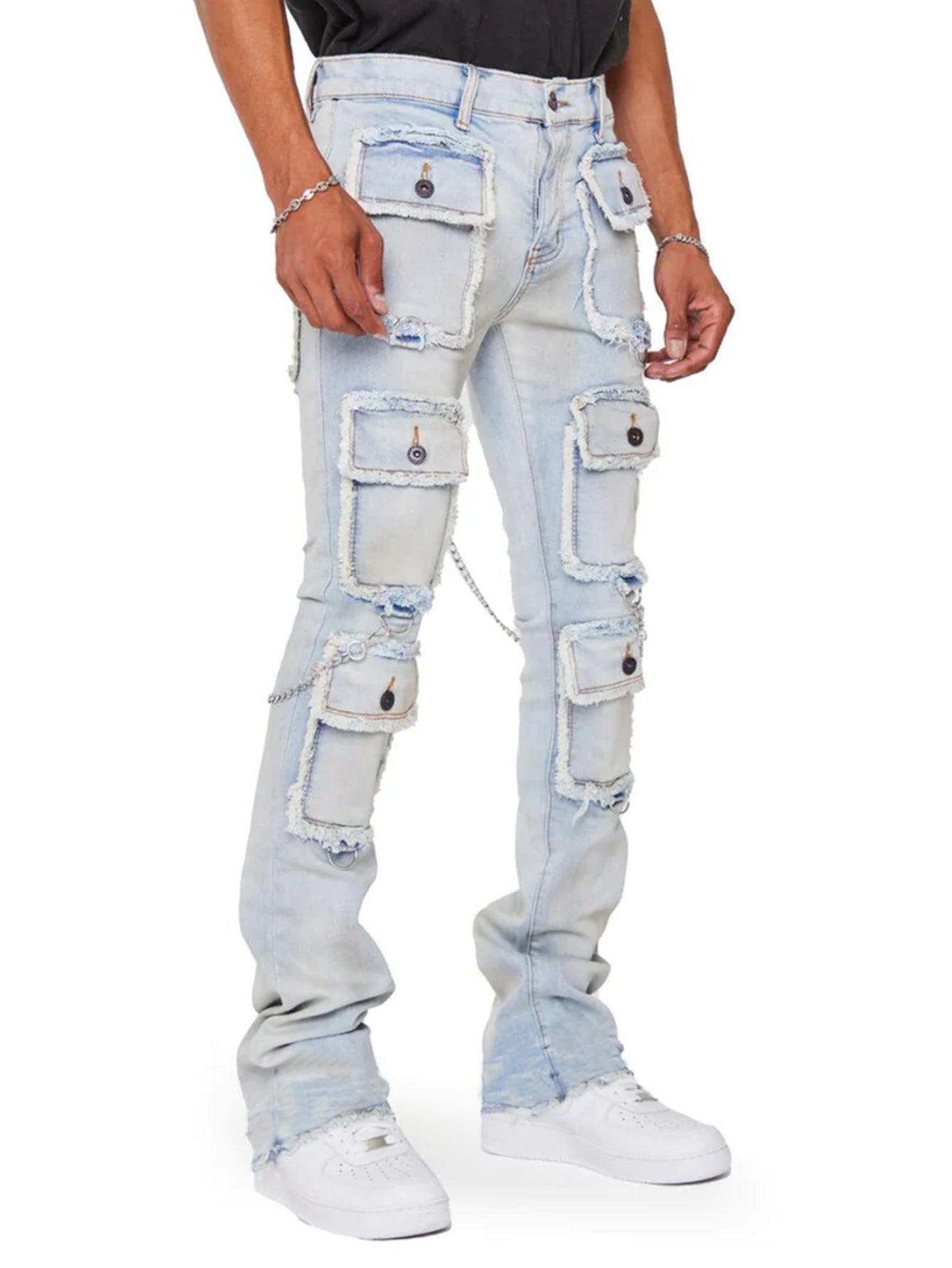 Men's straight jeans