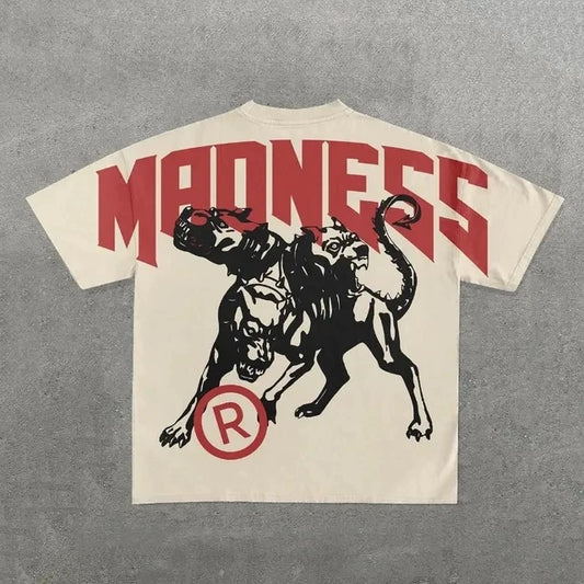 Madness Print Short Sleeve T-Shirt