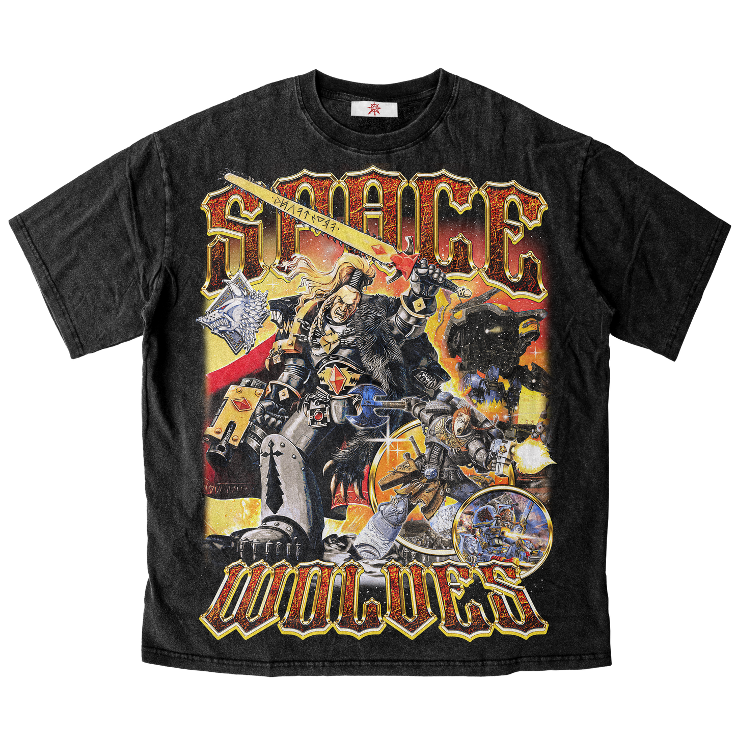 Vintage 40k Space Wolves - Tee