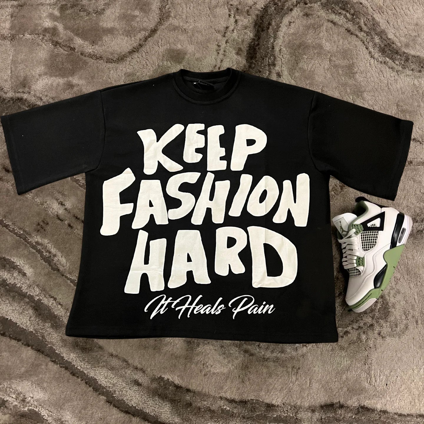 Keep Fashion Hard Print Short Sleeve T-Shirt