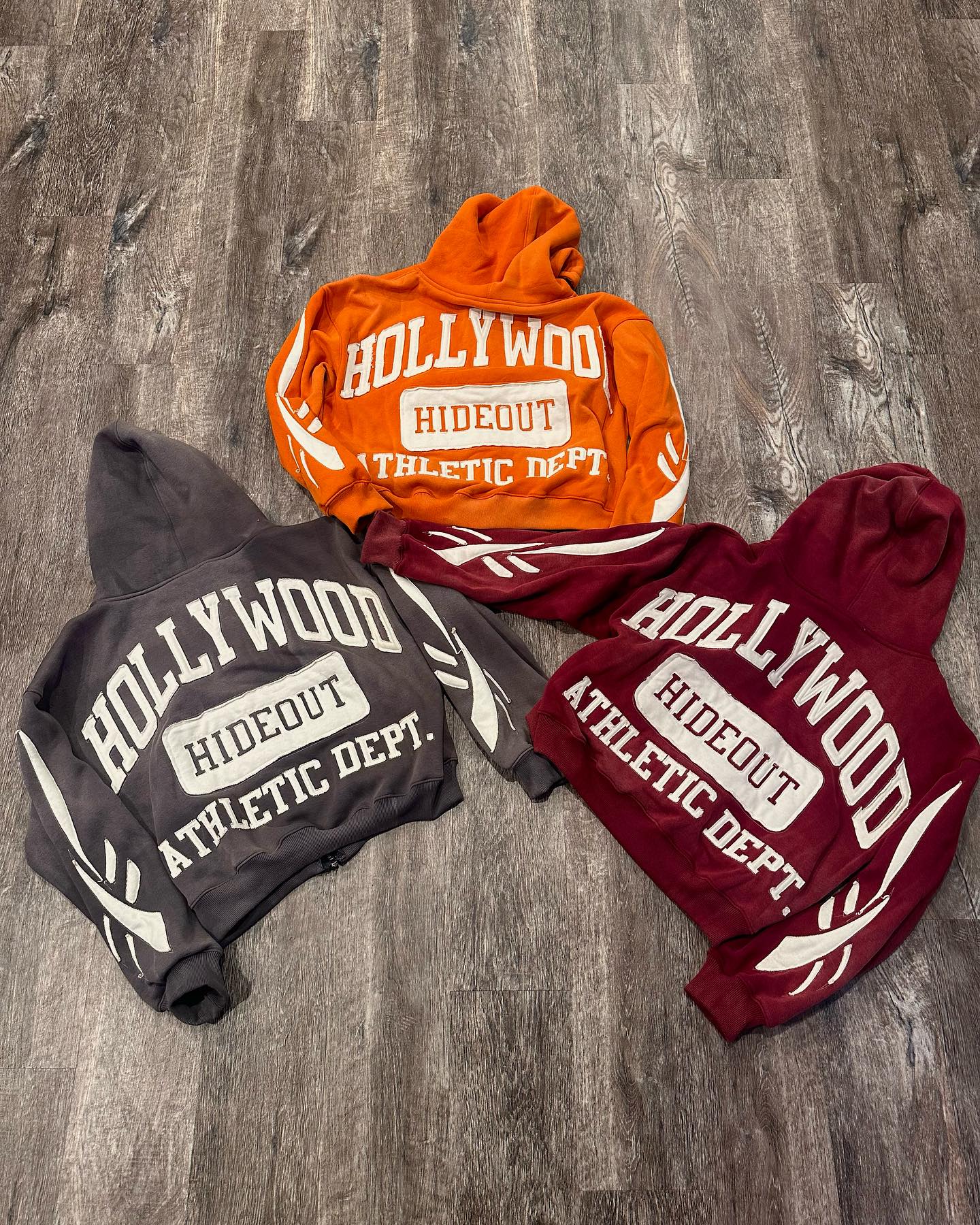 Stylish Retro Zip Hoodie Set