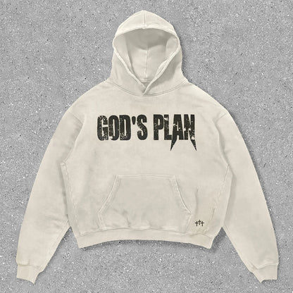 God print hoodie