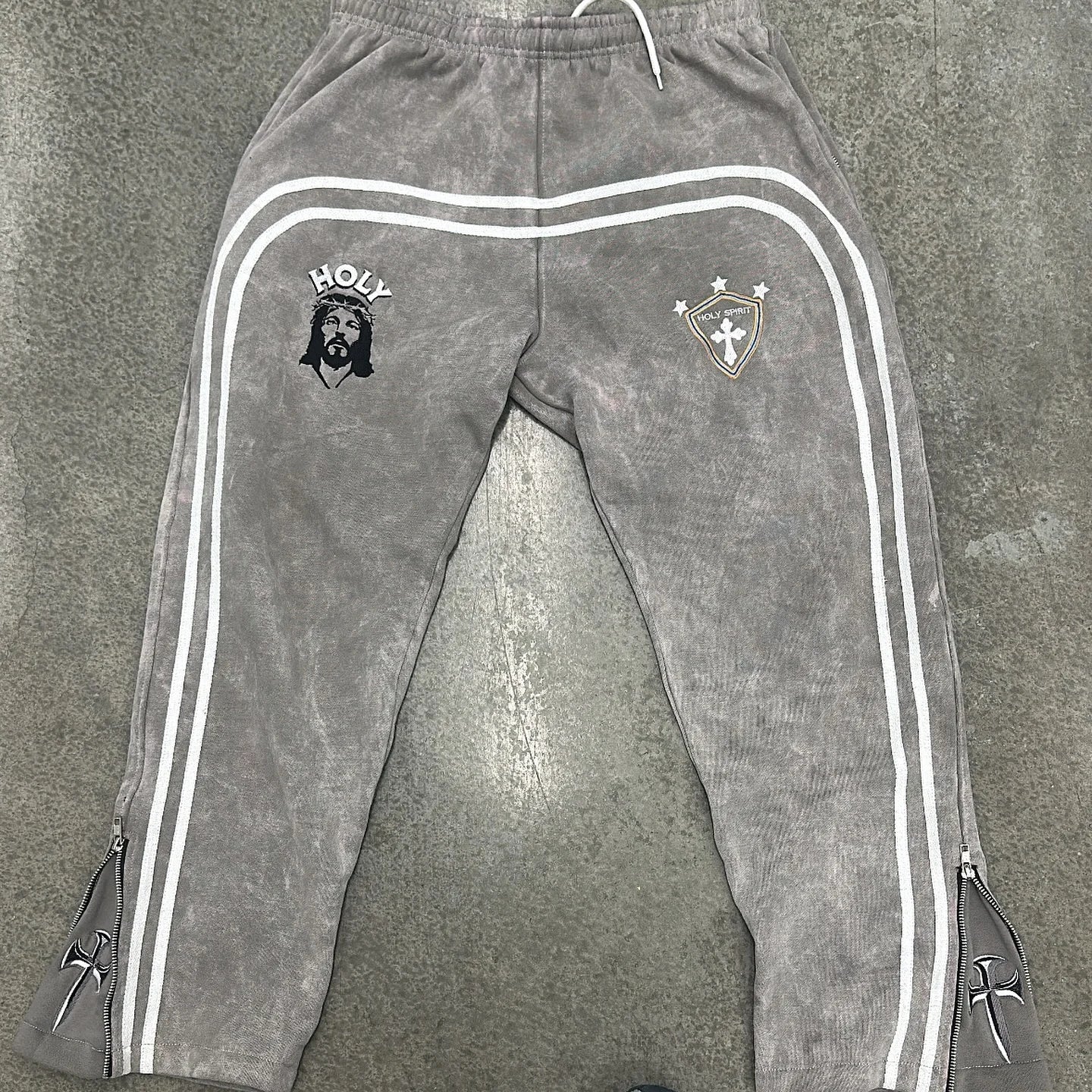 God casual street retro trousers