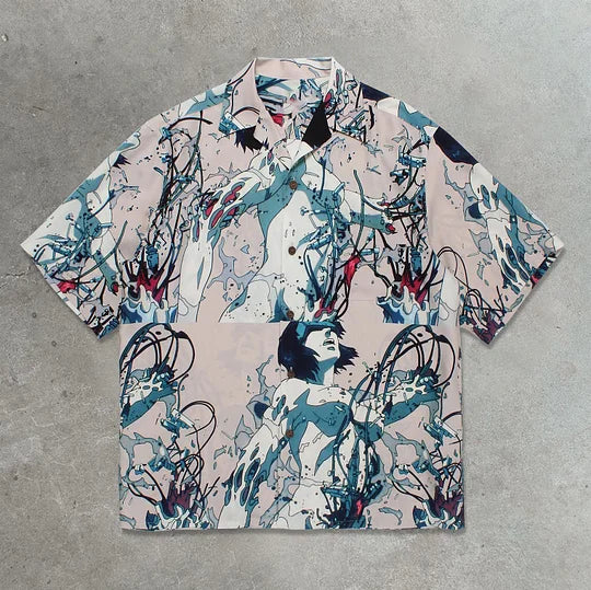 Casual Street Holiday Print Shirt