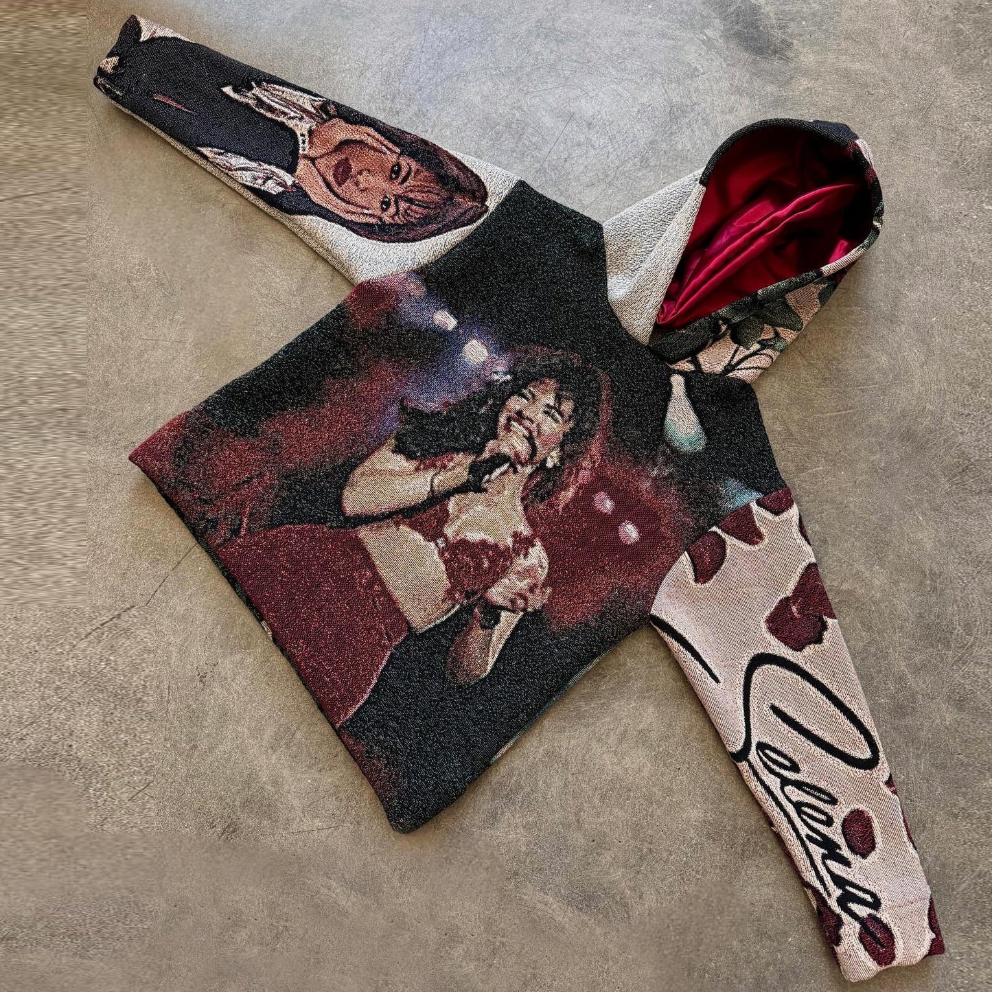 Rose Tapestry Hoodie