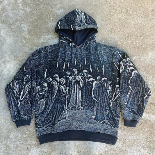 Pray Vintage Tapestry Hoodie