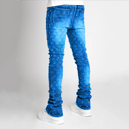 Pearl Casual Street Vintage Washed Jeans