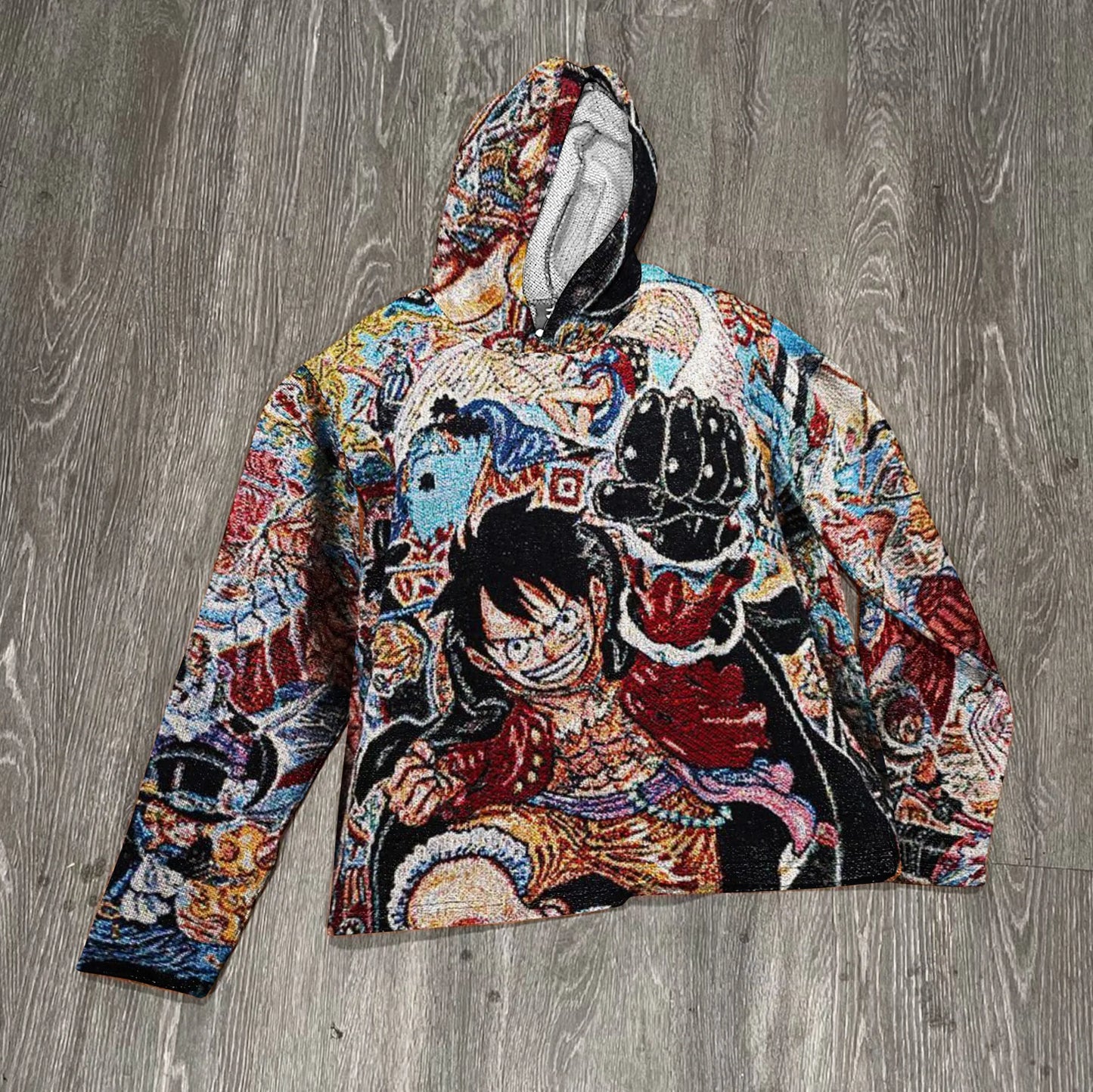 Cartoon Tapestry Hoodie