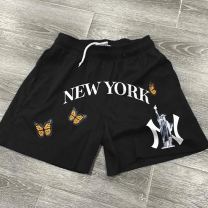 Fashion street butterfly shorts