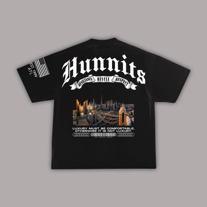 Dubai Skyline T-Shirt - Black