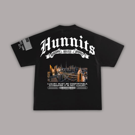 Dubai Skyline T-Shirt - Black