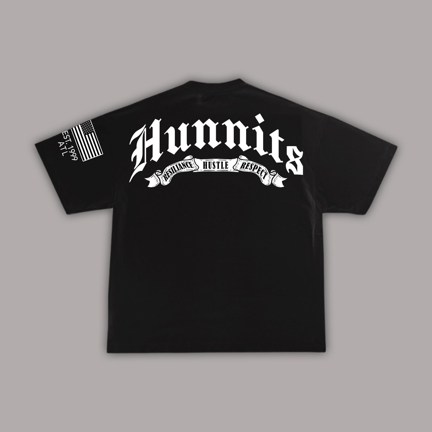 Resilience, Hustle, Respect T-Shirt - Black