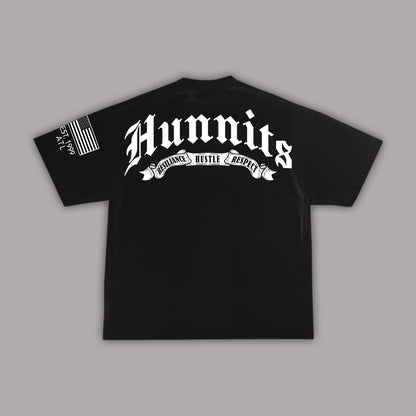 Resilience, Hustle, Respect T-Shirt - Black
